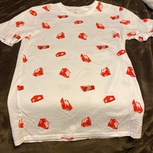 White Nike Tee